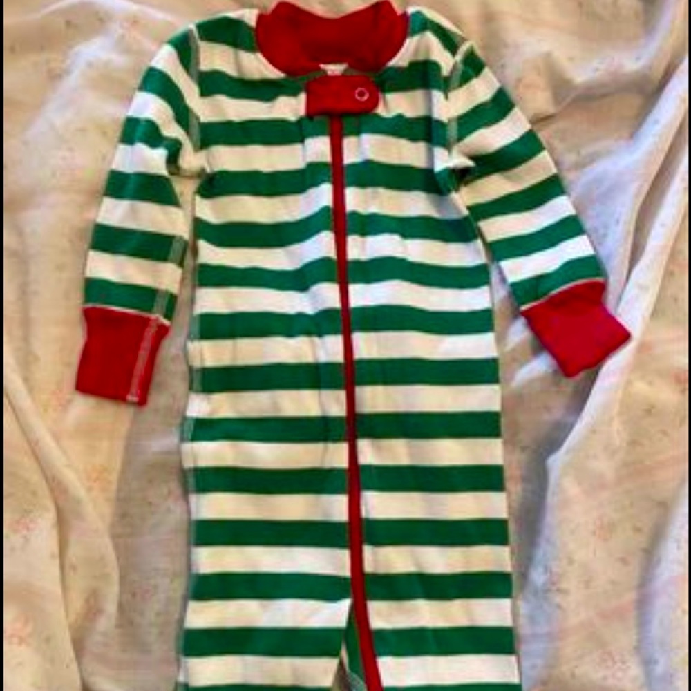 Hanna Andersson pajamas. Size 50 (0-6m).